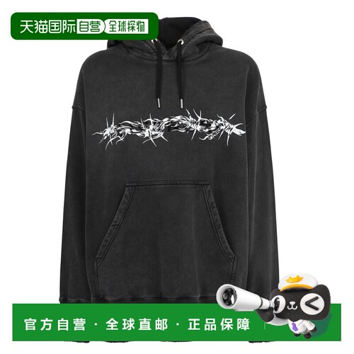 欧洲直邮givenchy/纪梵希 男士 帽衫运动夹克衫卫衣