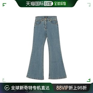 喇叭牛仔裤 香港直邮Balmain 女童 童装 巴尔曼 BT6B30D0038