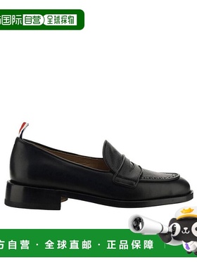 香港直邮Thom Browne 黑色 VITELLO 男鞋商务休闲鞋 MFL076A05584