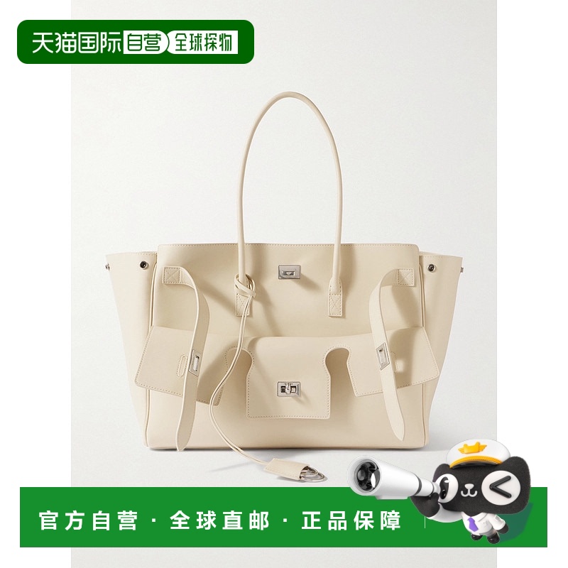 1h可退 香港直邮Balenciaga 巴黎世家 女士 Bel Air 中号皮革手提