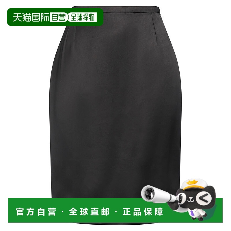 1h可退 香港直邮Saint Laurent 圣罗兰 女士 中长半身裙