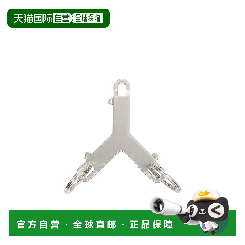 香港直邮Rick Owens CERBERUS 钥匙扣 RA02E0789MET钥匙圈