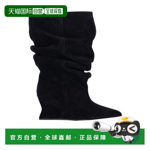 Balmain 尖头短筒靴 HN1TA181LCTA