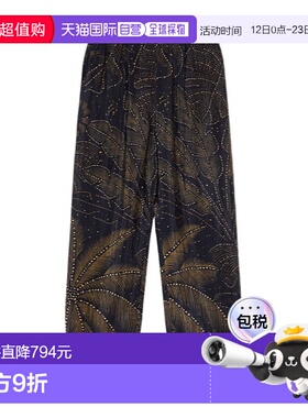 香港直邮Farm Rio 图案阔腿裤 休闲裤329032