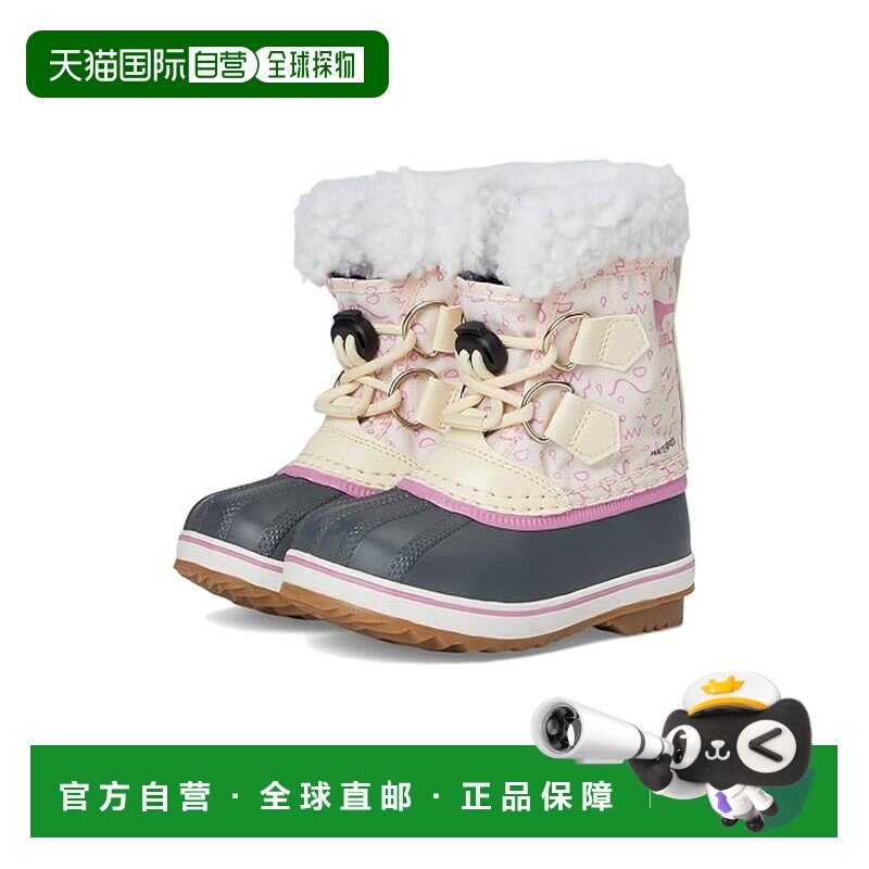 1h可退 香港直邮Sorel 冰熊 女童 Yoot Pac 尼龙防水雪地靴(幼童/,童鞋/婴儿鞋/亲子鞋,雪地靴,淘宝优惠券,粉丝福利购,淘宝优惠卷