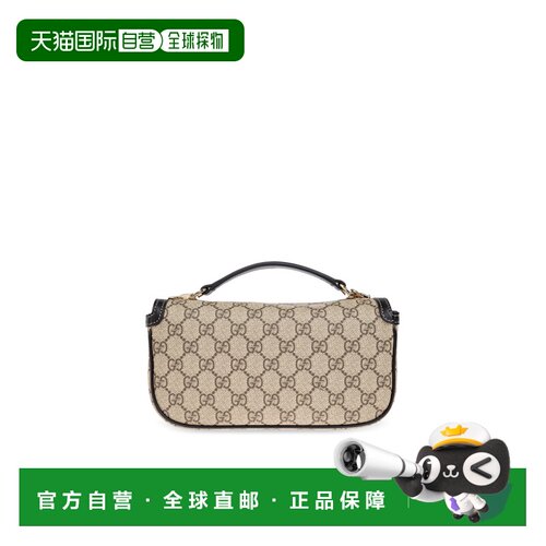香港直邮GUCCI 女士手提包 815206FAD6L9741 AW2025 浅棕色 Handb