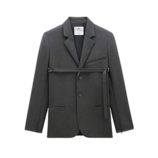 香港直邮Courreges 长袖西装外套 323CVE054WO0073