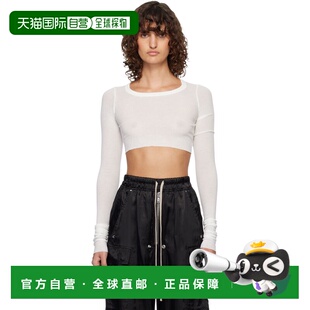 欧文斯 女士 T恤 owens RP01F Crop 瑞克 香港直邮rick 灰白色