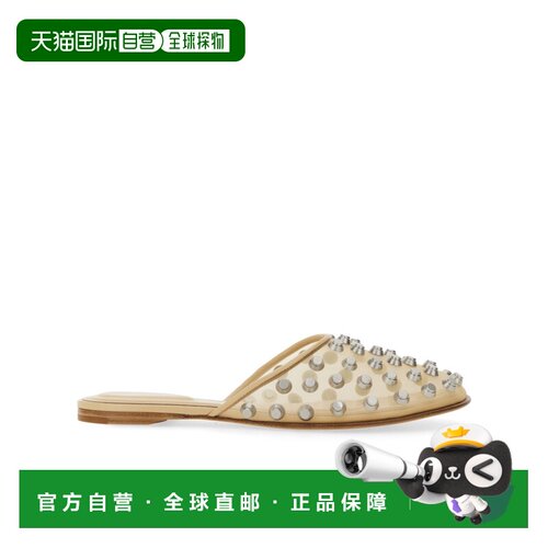 1h可退 香港直邮Alexander Wang 25SS 铆钉细节透明凉鞋 Women