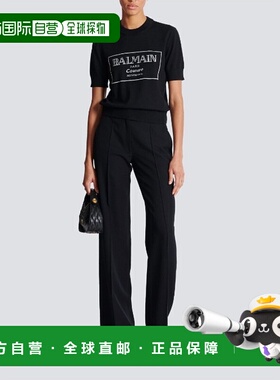 香港直邮Balmain 圆领短袖T恤 EF1KA115KH87潮流穿搭时尚高级感