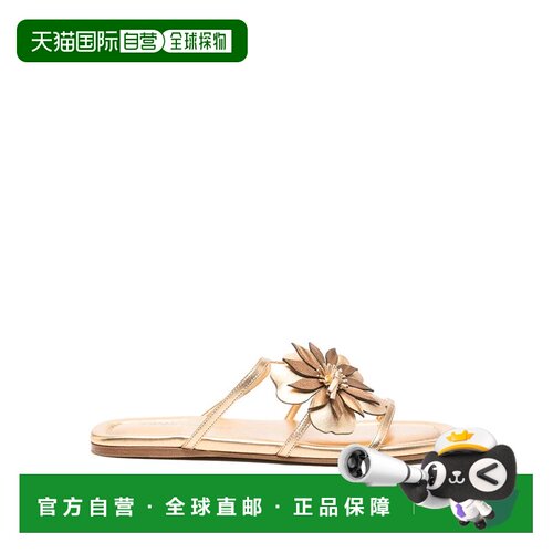 香港直邮ZIMMERMANN 女士拖鞋 7853FS26A1GLD AW2【付后1h可退】
