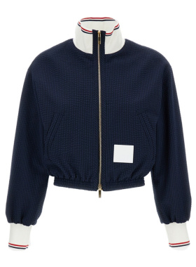 1h可退 香港直邮Thom Browne 长袖休闲夹克 FBC952A06455