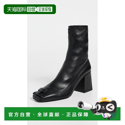美国直邮Courreges 女士 Reedition AC Raised 短靴高跟鞋单鞋