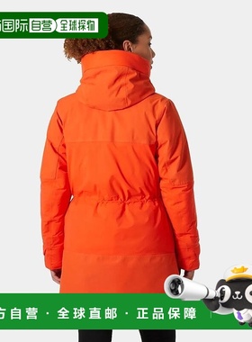 欧洲直邮Helly Hansen 女士橙色聚酰胺EscapeH2Flow羽绒派克大衣