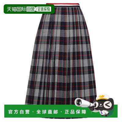 1h可退 香港直邮Thom Browne 汤姆 布朗 女士 中长半身裙