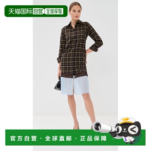 1h可退 香港直邮Coperni 女士 多层次衬衫式连衣裙  舒适时尚