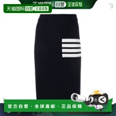 女士 1h可退 四杠条纹羊毛半身裙 汤姆 布朗 香港直邮Thom Browne