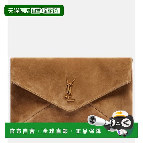 1h可退 香港直邮Saint Laurent 圣罗兰 女士 Cassandre 大号绒面
