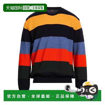 1h可退 香港直邮Paul & Shark 保罗与鲨鱼 男士 毛衣 yellow黄色