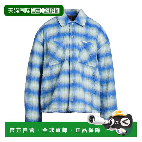 香港直邮Represent 男士 夹克 blue蓝色 舒适时尚