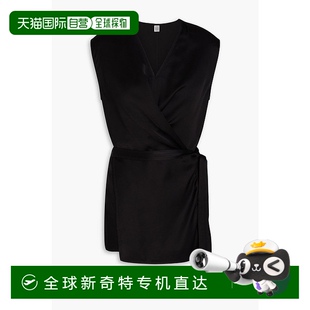缎面上衣 1h可退 裹式 香港直邮TOTÊME 242WRT1454FB0160001B 女士