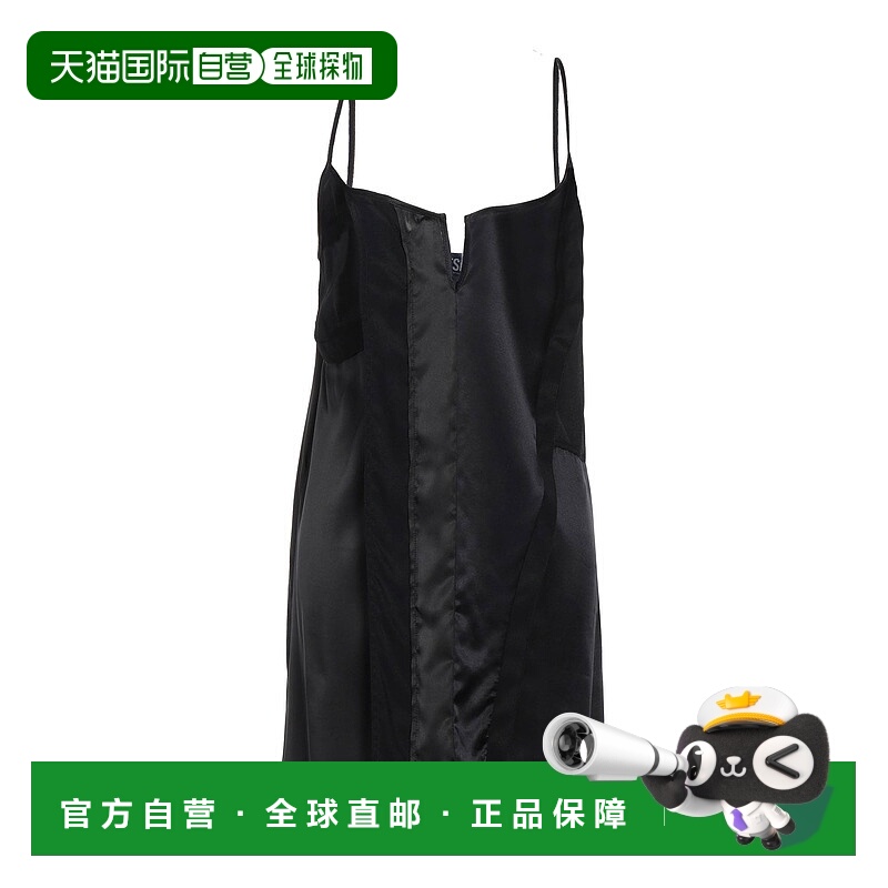 1h可退 香港直邮Diesel 迪赛 女士 短款连衣裙 black黑色 舒适时