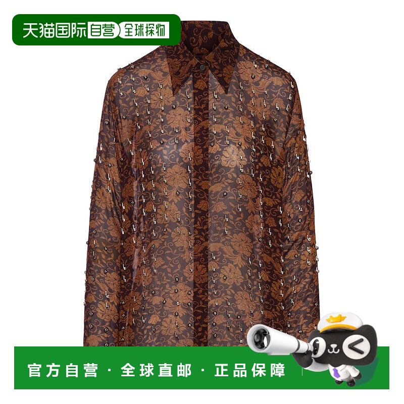 1h可退 香港直邮Dries Van Noten 德赖斯 范诺顿 女士 花卉印花 C