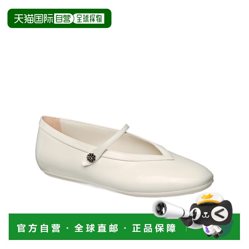 香港直邮Dior 圆头芭蕾舞鞋 KCF092GPC迪奥
