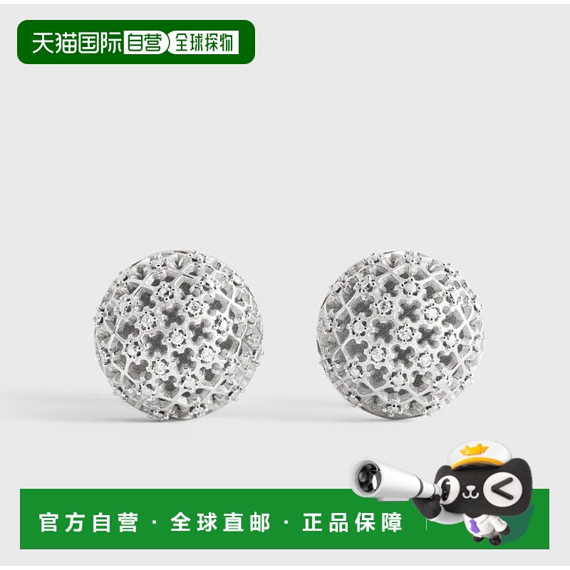 香港直邮toteme 女士 TOTEME PRE Bijoux 银色耳环 261WJF0029JA0