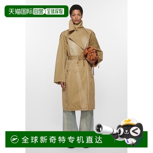 Studios 欧洲直邮Acne SS25女士米色棉大衣