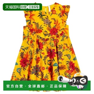 层叠花朵棉质连衣裙童装 Ginger 女童 香港直邮ZIMMERMANN