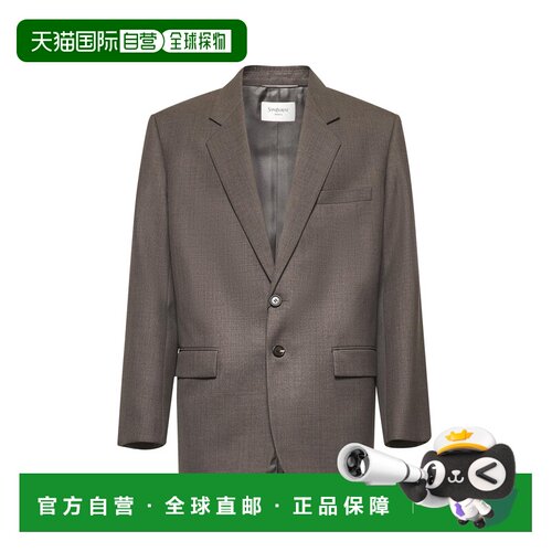 1h可退 欧洲直邮SAINT LAURENT 男士西服 813942Y2J022104 SS2025