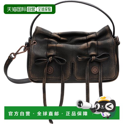 香港直邮Acne Studios 艾克妮 女士 棕色 Multipocket Micro 单肩