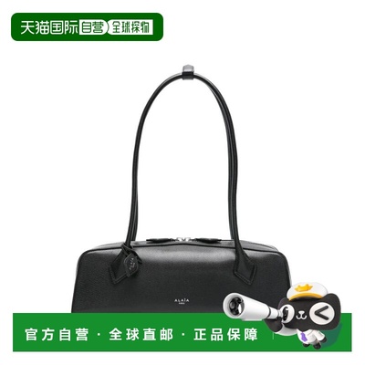 1h可退 香港直邮alaia 女士 LE TECKEL 中号黑色包包 AA1S06033CA