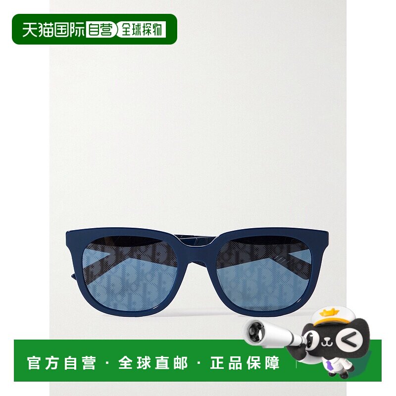 香港直邮DIOR 迪奥 男士 B27 S3F D形框Logo装饰醋纤太阳眼镜 DM4