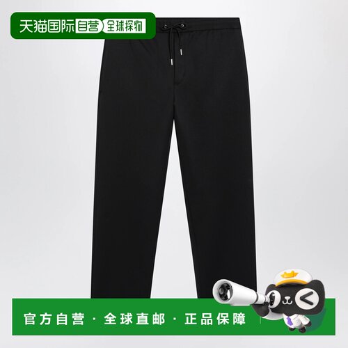 1h可退 欧洲直邮MONCLER 男士休闲裤 2A0003389ALO999 AW2026 黑