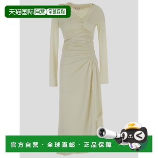 女士连衣裙 WHITE OWDB455S23FAB0010400 欧洲直邮OFF 1h可退