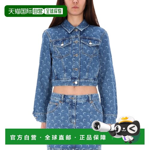 1h可退 香港直邮MARINE SERRE 女士夹克 WJA041BCDEN0002BL05 AW2