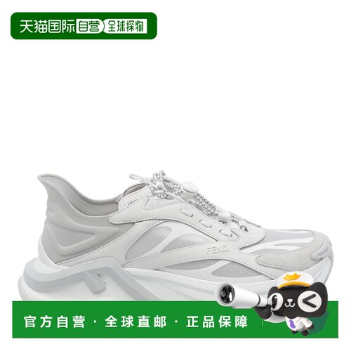 1h可退 欧洲直邮FENDI 女士运动鞋 8E8887AYFPF1V80 CO 灰色 Fend