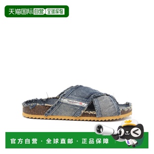 1h可退 香港直邮Diesel 男士 D-Woodstock 拖鞋 26SS