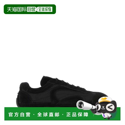 1h可退 香港直邮Prada 普拉达 男士 黑色平底鞋 4E1165D7RF0002