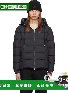香港直邮Moncler 盟可睐 男士 黑色 Cardere 羽绒夹克 J20911A002