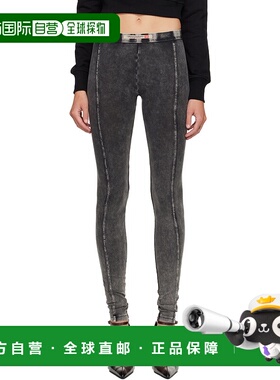 香港直邮Diesel 迪赛 女士 灰色 Athena-Dnm 紧身裤 A175710SHAN