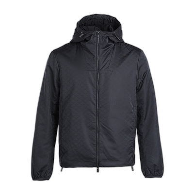 1h可退 Emporio Armani 拉链连帽棉服 8N1BN41NHQZ阿玛尼外套
