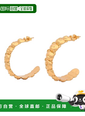 1h可退 香港直邮Moschino 莫斯奇诺 女士 耳环 metal金属色 舒适