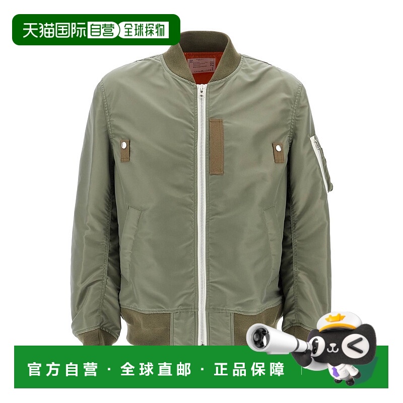 欧洲直邮SACAI男士外套直筒型休闲时尚保暖舒适男装上衣SCM201501