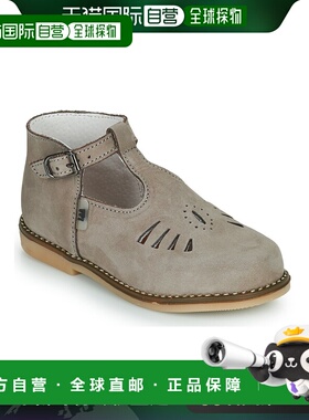 欧洲直邮Little Mary 女孩 SURPRISE 高帮板鞋 灰色