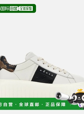 自营欧洲直邮Hogan H-Stripes黑色/灰色运动鞋