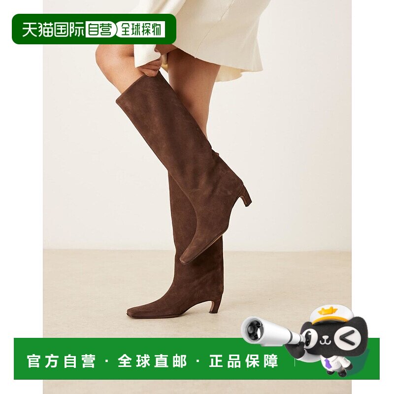 香港直邮ASOS 女士 Candace premium chisel 设计套穿鞋头及膝巧
