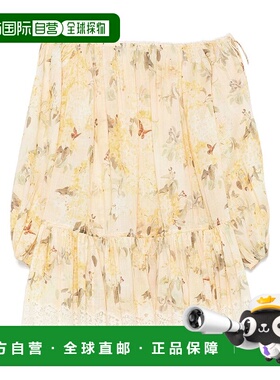 1h可退 香港直邮ZIMMERMANN 女士 黄色连衣裙 3214DSS255YLWBOTFL